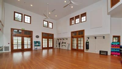 Fitness Studio for classes at Andalusia