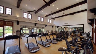 Fitness Center with Cardio equipment at Andalusia