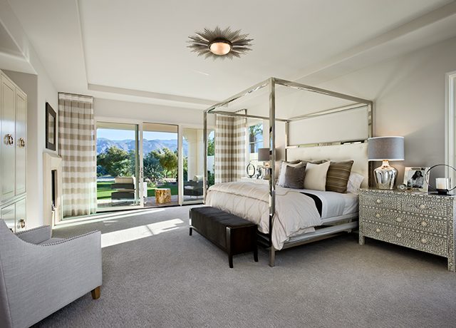 Master bedroom at Andalusia