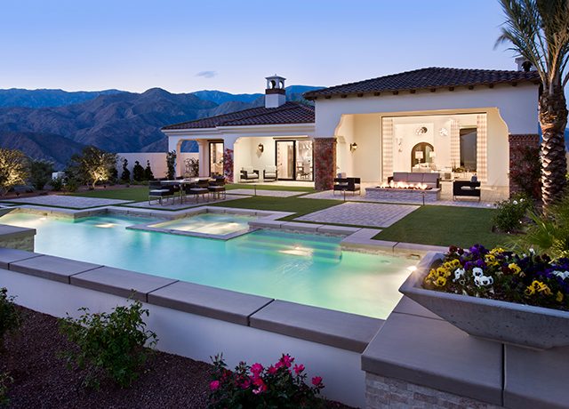 Pool and outdoor living at Andalusia
